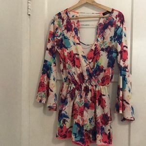 Flowery romper